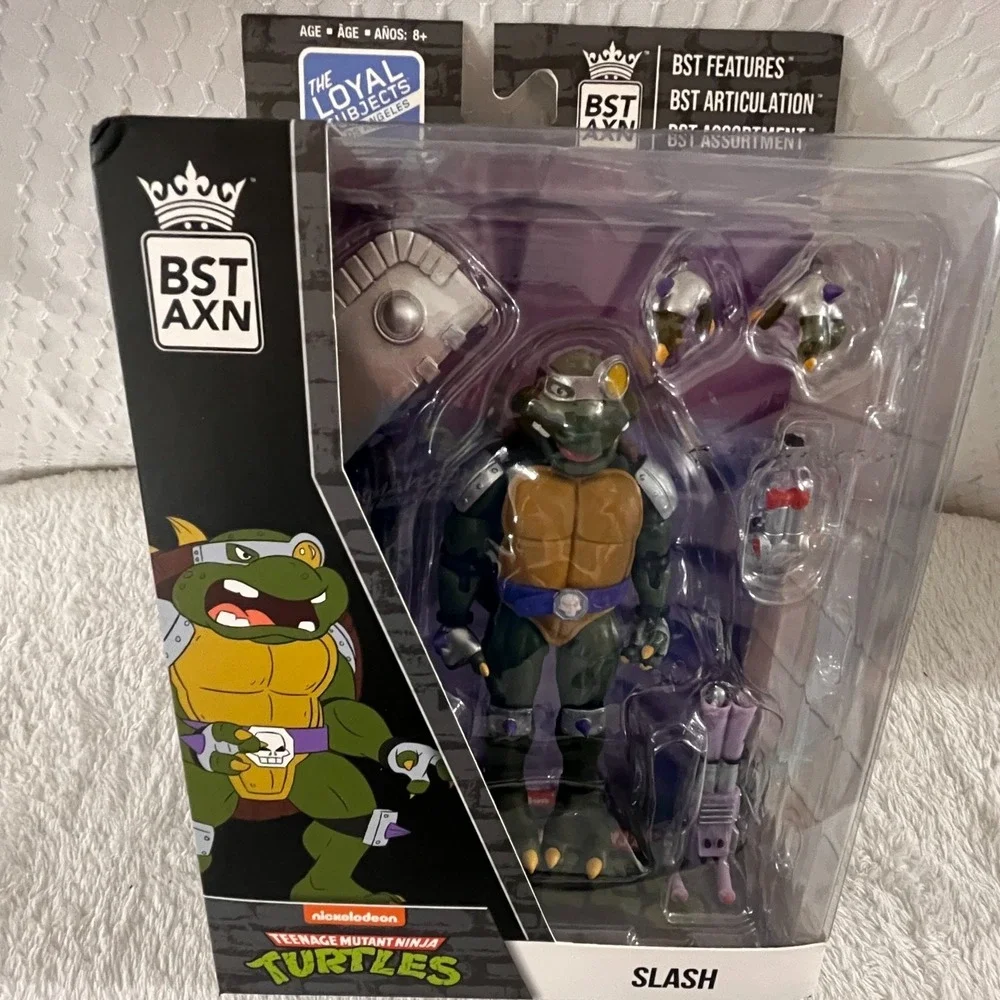 SLASH The Loyal Subjects BST AXN Teenage Mutant Ninja Turtles TMNT Action Figure